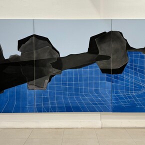 Artemis Kotioni, In parallax, exhibition view. Courtesy of The Opening Gallery