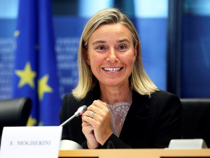 Federica Mogherini, alta representante de la Unión para Asuntos Exteriores y Política de Seguridad