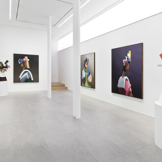 Jason Boyd Kinsella, Ghost in the machine, exhibition view. Courtesy of the artist and Perrotin. Photo by Hwang Jung Wook