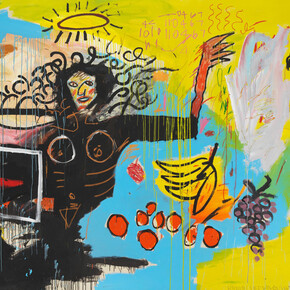 Jean-Michel Basquiat, Untitled, 1982. Avec l'aimable autorisation de Gagosian