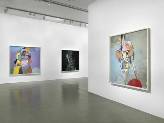 George Condo. Headspace, 2014, Simon Lee Gallery London, installation view, courtesy of the artist and Simon Lee Gallery