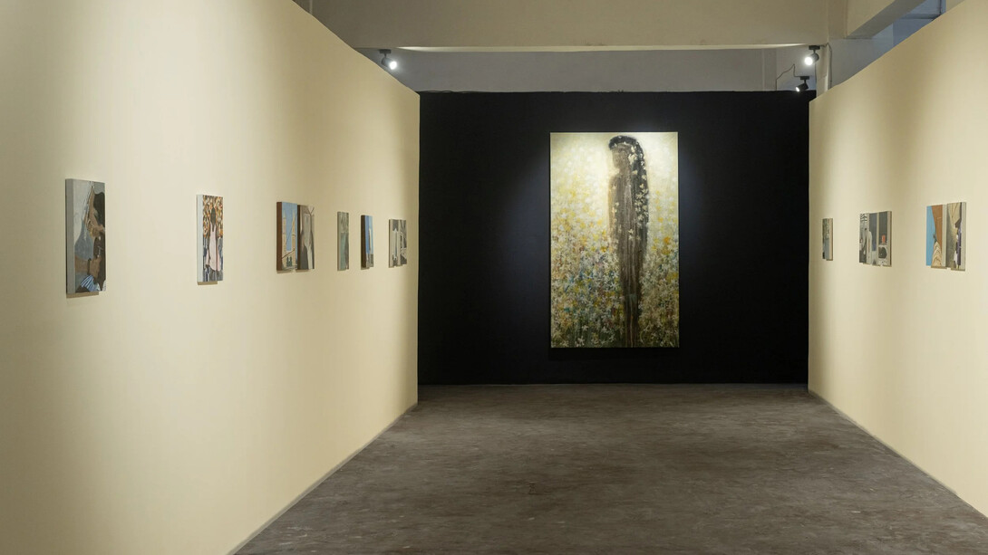 Ibrahima Kévé Mbaye, Découverte #1 : à l'heure de Dakar, vue d'exposition. Avec l'aimable autorisation de la Galerie Selebe Yoon