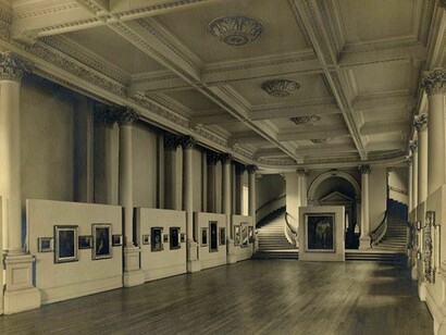 A historic view of the National Gallery of Ireland’s Shaw Room. Photo Courtesy National Gallery of Ireland Archive