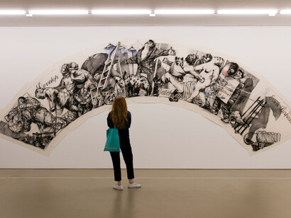 William Kentridge. Courtesy of Kunstmuseum Basel