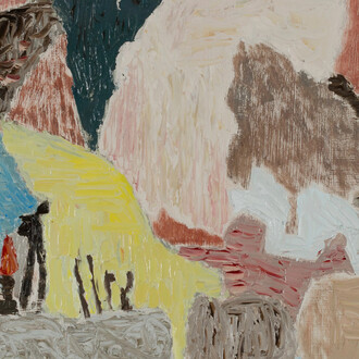 Michon Weeks, Shed, 2025. Courtesy of Craig Krull Gallery