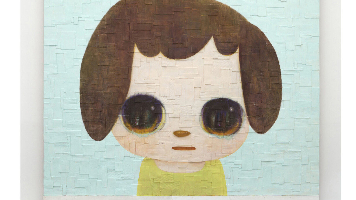 Yoshitomo Nara, Wall Painting for Nara's Cabin, 2006, © Yoshitomo Nara, Courtesy of the artist, Photo: Sam Kahn