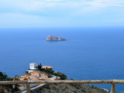 Benidorm. Vista desde el Mirador de la Cruz