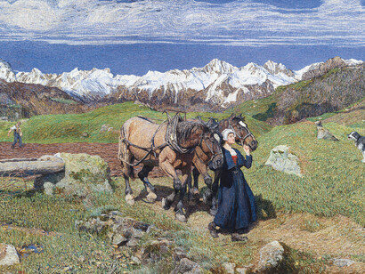 Giovanni Segantini, La raffigurazione della primavera