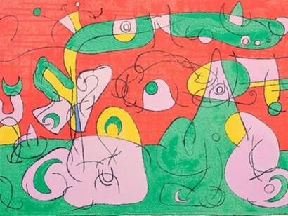 Joan Mirò, Suites pour Ubu Roi, (1966). Ogni forma di potere può degenerare in qualsiasi momento e farsi tirannia