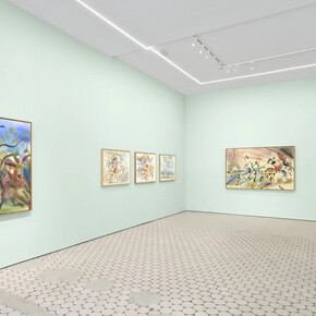 Sophie von Hellermann, Letters to a young painter, exhibition view. Courtesy of Wentrup Gallery