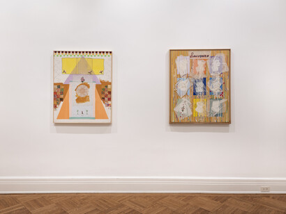 Collage: Selections from Post-War Women, 2023, installation view. Courtesy of Rosenberg & Co., NYC