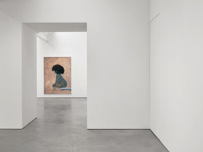 Sanya Kantarovsky, The House of the Spider, Modern Art Helmet Row, exhibition view, 8 May - 12 June 2021. Courtesy: the artist and Modern Art, London. Photo: Robert Glowacki