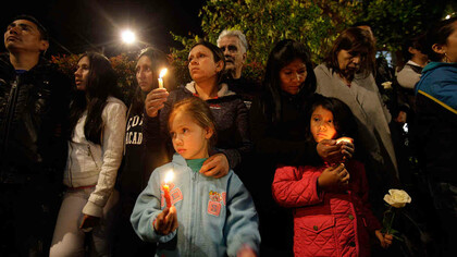 Concentración en Bogotá por Yuliana Simboní, cuyo asesinato ha sacudido la conciencia de la población colombiana