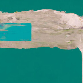 Pedro Calapez, Tránsitos #01, 2025. Cortesía de Galeria Fernando Pradilla