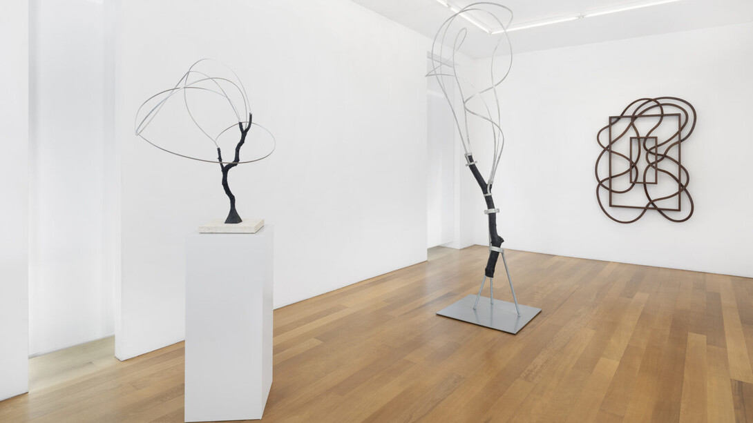 Pablo Reinoso, vue de l'exposition. Avec l'aimable autorisation de la galerie Xippas