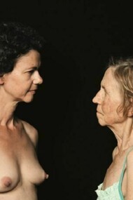 Self portrait with Mom, 2010