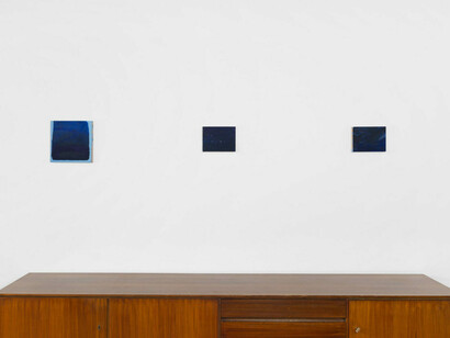 Gritli Faulhaber et Augusta Lardy Micheli, Memory shelf, vue d'exposition. Avec l'aimable autorisation de la Galerie Lange + Pult