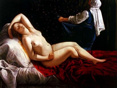 Artemisia Gentileschi, Danae