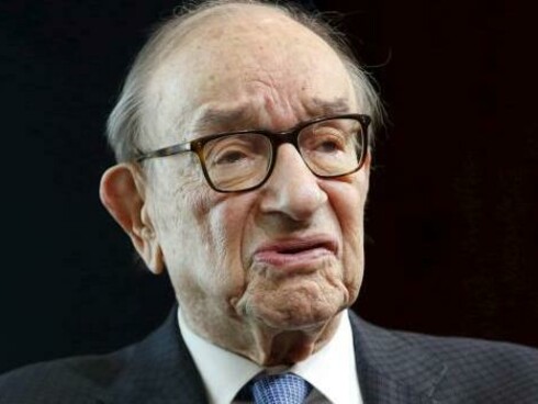 Alan Greenspan, todopoderoso presidente de la Reserva Federal entre 1987 y 2006