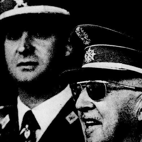 Franco y el príncipe Juan Carlos en 1969