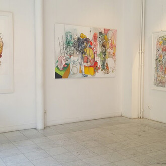 The Circus. Courtesy of Galerie Claire Corcia