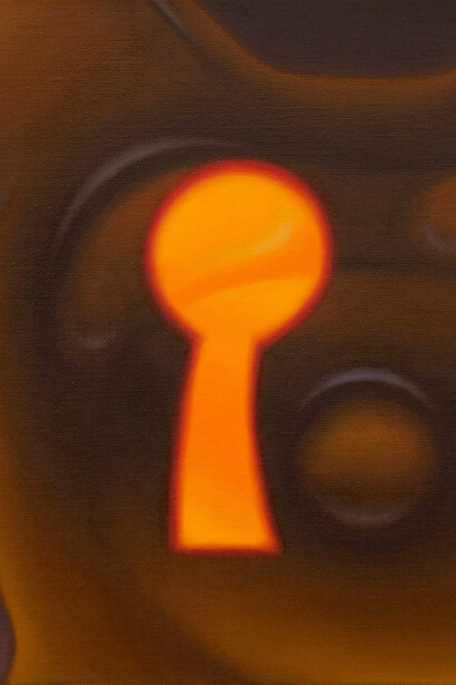 Landon Bailey Higgins, Seeing through (detail), 2026. Courtesy of Gallery Poulsen