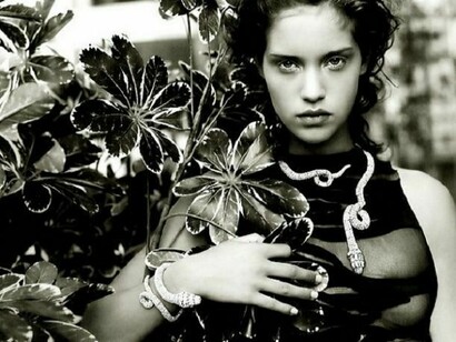 A sexy and elegant model