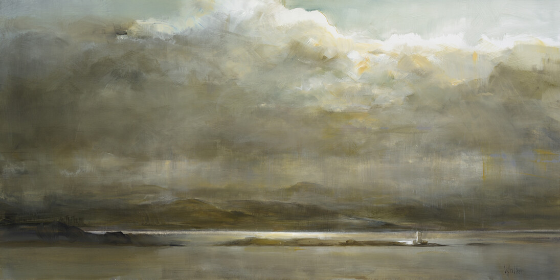 Walker, The Ladys Rock, Sound of Mull. Courtesy of Thackeray Gallery 