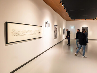 Various artists, Beyond the horizon, exhibition view. Courtesy of the Fries Museum