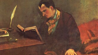 Gustave Courbet. Retrato de Baudelaire