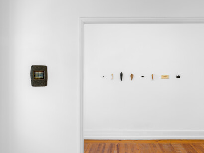 Various artists, Exhibit D, exhibition view. Courtesy of Document Gallery