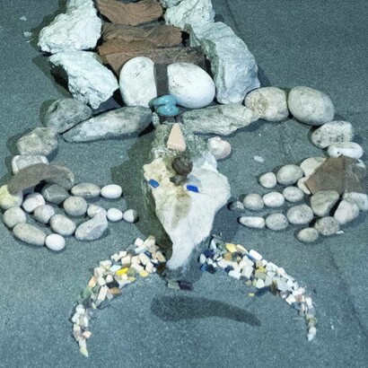 Mariella Busi De Logu, “Il tetrattile e la lumaca”, 2021 