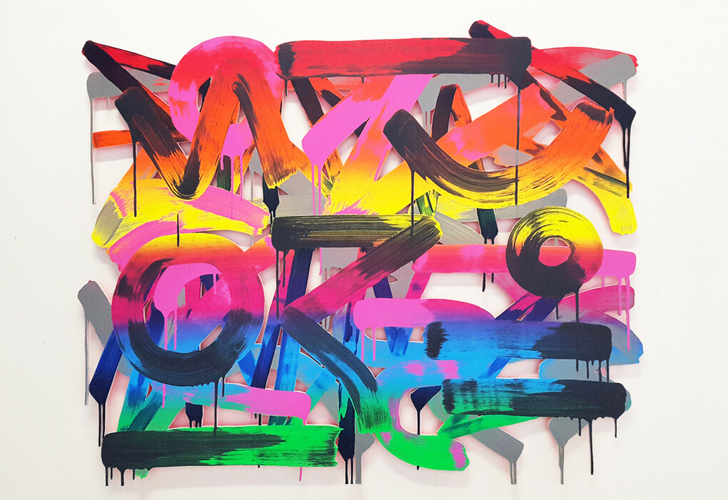 Ralph Anderson, 'Future Scorcher' 2015, Acrylic on Plywood 150x120