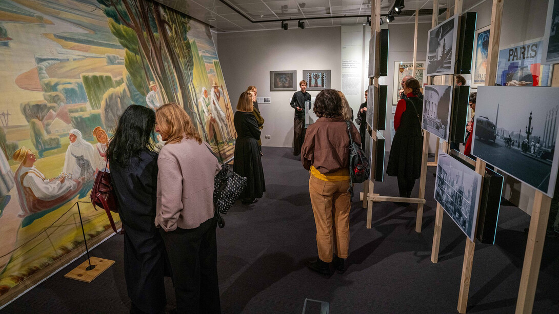 Riding the wave of Paris exhibitions: ethnography, cultural diplomacy, and identity exhibition view. Courtesy of the National Museum of Lithuania