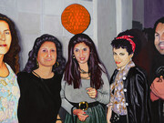Joey Terrill, Dylan, Monica, Marisela, Diane and Luis, Hollywood, 1993 (detail), 2006-2026. Courtesy of Marc Selwyn Fine Art