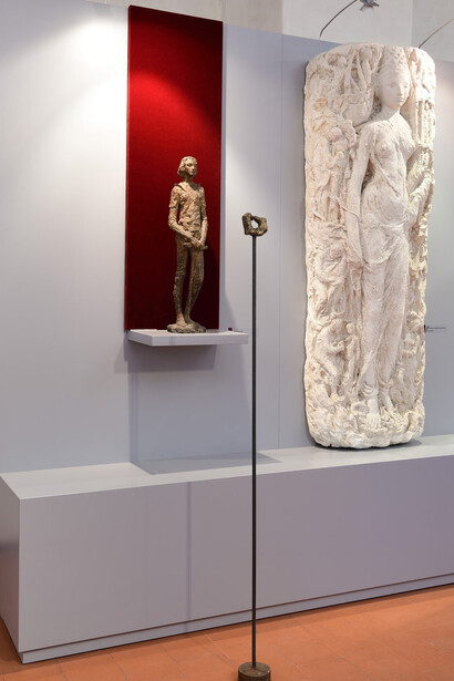 Davide Dormino, view of the exhibition Dialogues around freedom for CONNEXXION 2023, Sandro Pertini and Renata Cuneo Museum, Savona, 2023-24. Ph. Michele Alberto Sereni