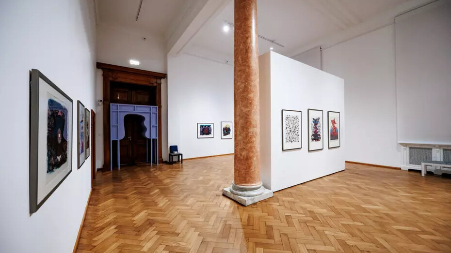 Various artists, Dreams of various length, exhibition view. Courtesy of Latvian National Museum of Art in Riga