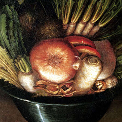 Se non si trasforma l’interiore non muterà la forma fisica (L'ortolano, Arcimboldo)