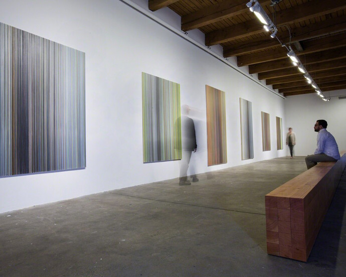 Anne Lindberg. Courtesy of Carrie Secrist Gallery