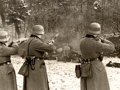 Ejecución de 56 civiles polacos en Bochnia durante la ocupación alemana de Polonia; 18 de diciembre de 1939