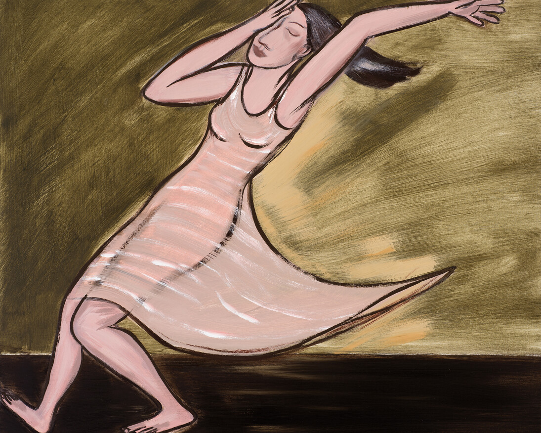 Cooper Eileen_Dancing in Limbo. Courtesy of Eileen Cooper and The Fine Art Society.