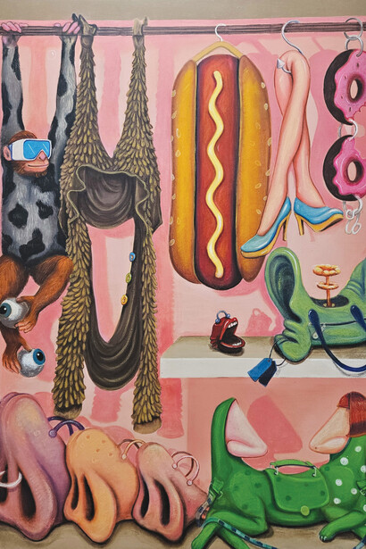 Siddhartha Kararwal, Gangster's wardrobe, 2025. Courtesy of Sakshi Gallery