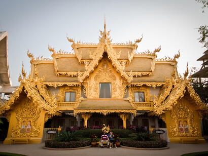 Temple in Chiang Rai. Thailand