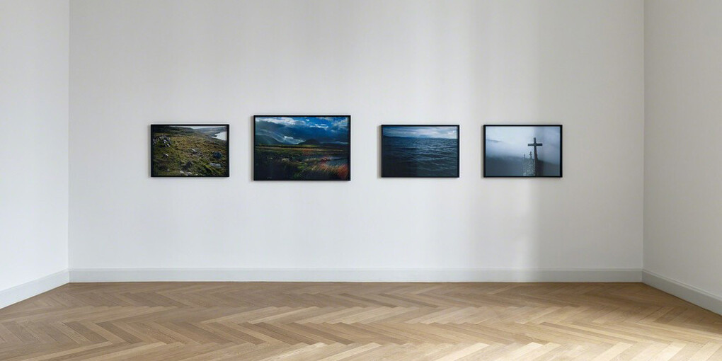 Pedro Cabrita Reis, Nan Goldin, Justin Matherly. Courtesy of Kewenig