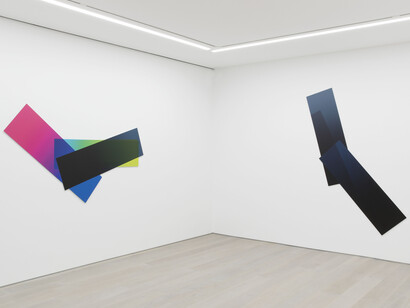 Artie Vierkant, View of the exhibition of Artie Vierkant at Perrotin New York. Photo: Guillaume Ziccarelli / Courtesy Perrotin