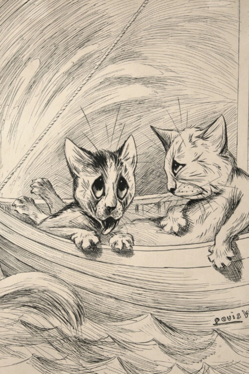 Louis Wain. Courtesy of Chris Beetles Gallery