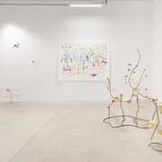 Blanca Gracia, Mala hierba nunca muere, vista de exhibición. Cortesía de la Galería Prats Nogueras Blanchard Barcelona/Madrid. Fotos por Roberto Ruiz