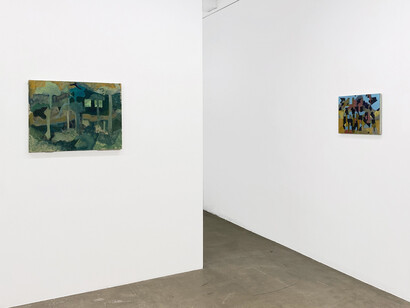 James Kao, Cotton whispers, exhibition view. Courtesy of Sears-Peyton Gallery