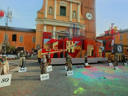San Giovanni in Persiceto, carnevale, Bologna, Italia