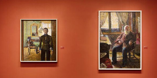 Richard Gerstl, Exhibition view. Courtesy of Neue Galerie